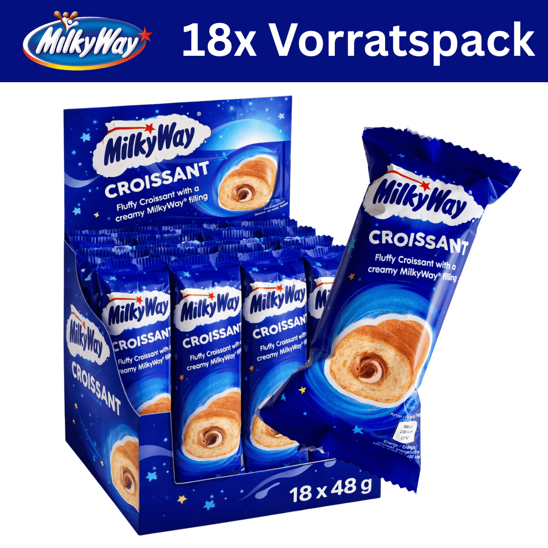 Milkway 18x Milky Way Croissants 48g (Vorratspack)