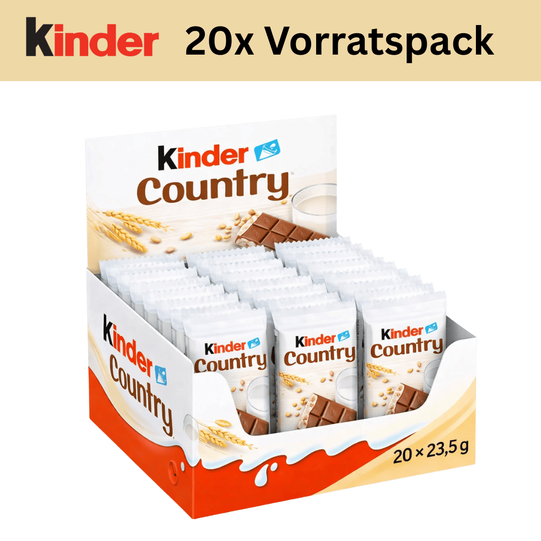 Ferrero 20x Ferrero Kinder Country 23,5g (Vorratspack)