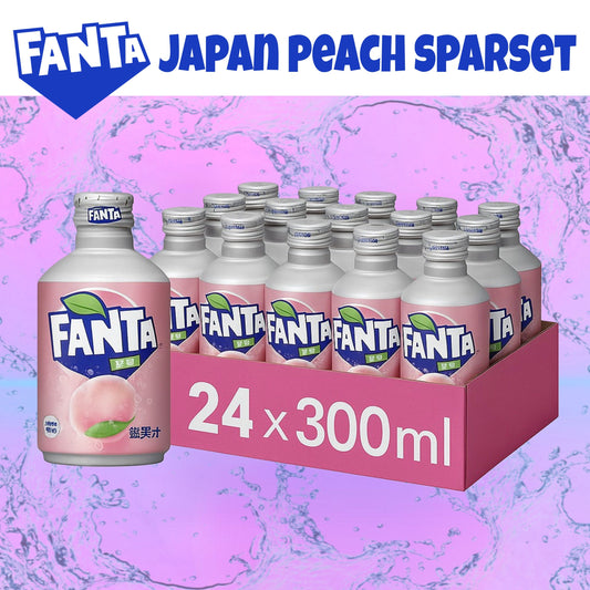 Fanta 24x Fanta White Peach Japan 300ml Sparset
