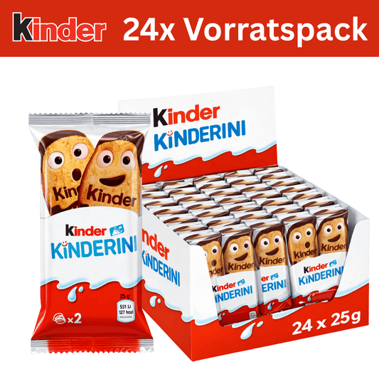 Kinder 24x Kinder Kinderini 25g (Vorratspack)