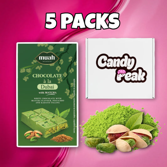 Muah 5x Muah Schokolade à la Matcha 70g