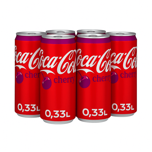 Coca-Cola Cherry 330 ml – Lot de 6