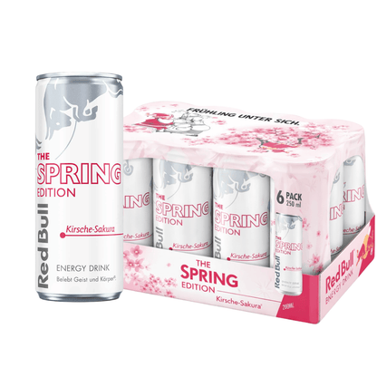 RedBull 6er-Set RedBull - Sakura Kirsche 250ml (Spring Edition 2026)