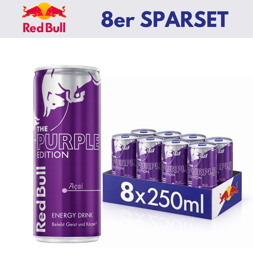 RedBull 8x Acai 250ml 8x RedBull 250ml Sparset (versch. Sorten)