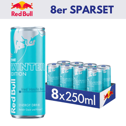RedBull 8x Iced Gummy Bear 250ml 8x RedBull 250ml Sparset (versch. Sorten)
