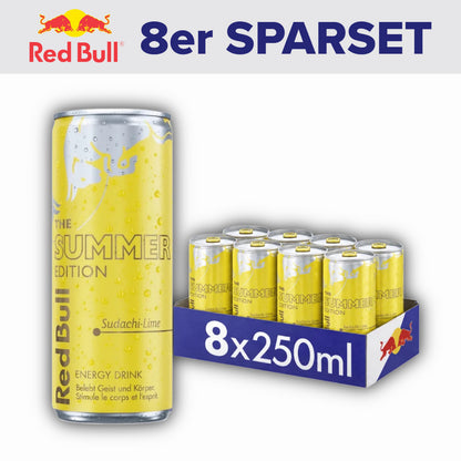 RedBull 8x Sudachi Lime 250ml 8x RedBull 250ml Sparset (versch. Sorten)