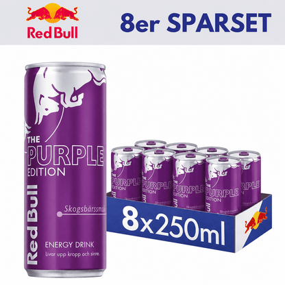 RedBull 8x The Purple Edition (Schweden) 250ml 8x RedBull 250ml Sparset (versch. Sorten)
