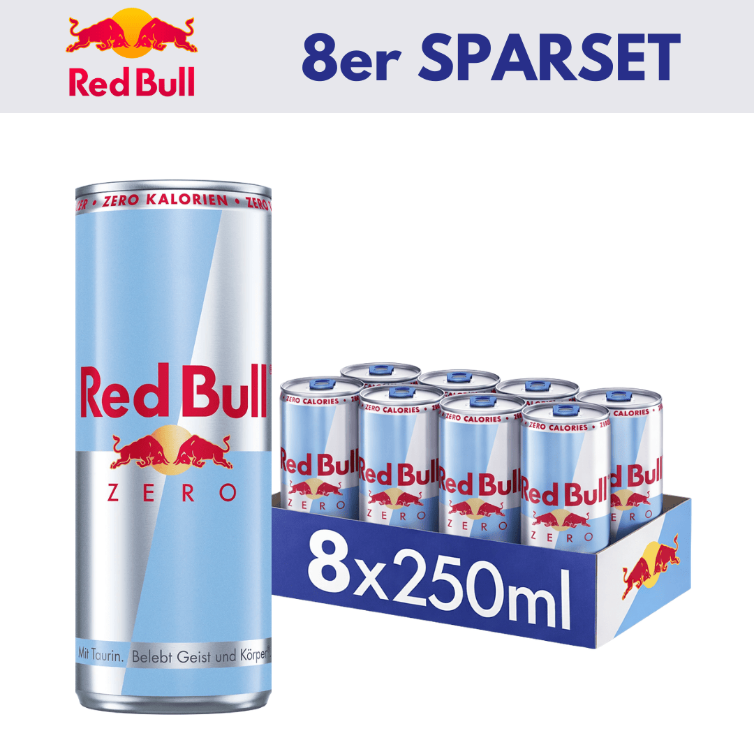 RedBull 8x Zero 250ml 8x RedBull 250ml Sparset (versch. Sorten)