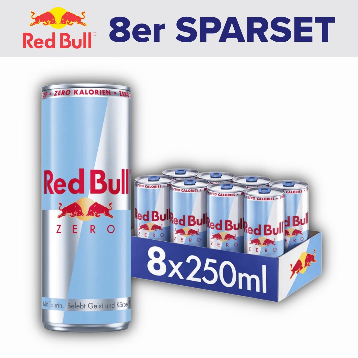 RedBull 8x Zero 250ml 8x RedBull 250ml Sparset (versch. Sorten)