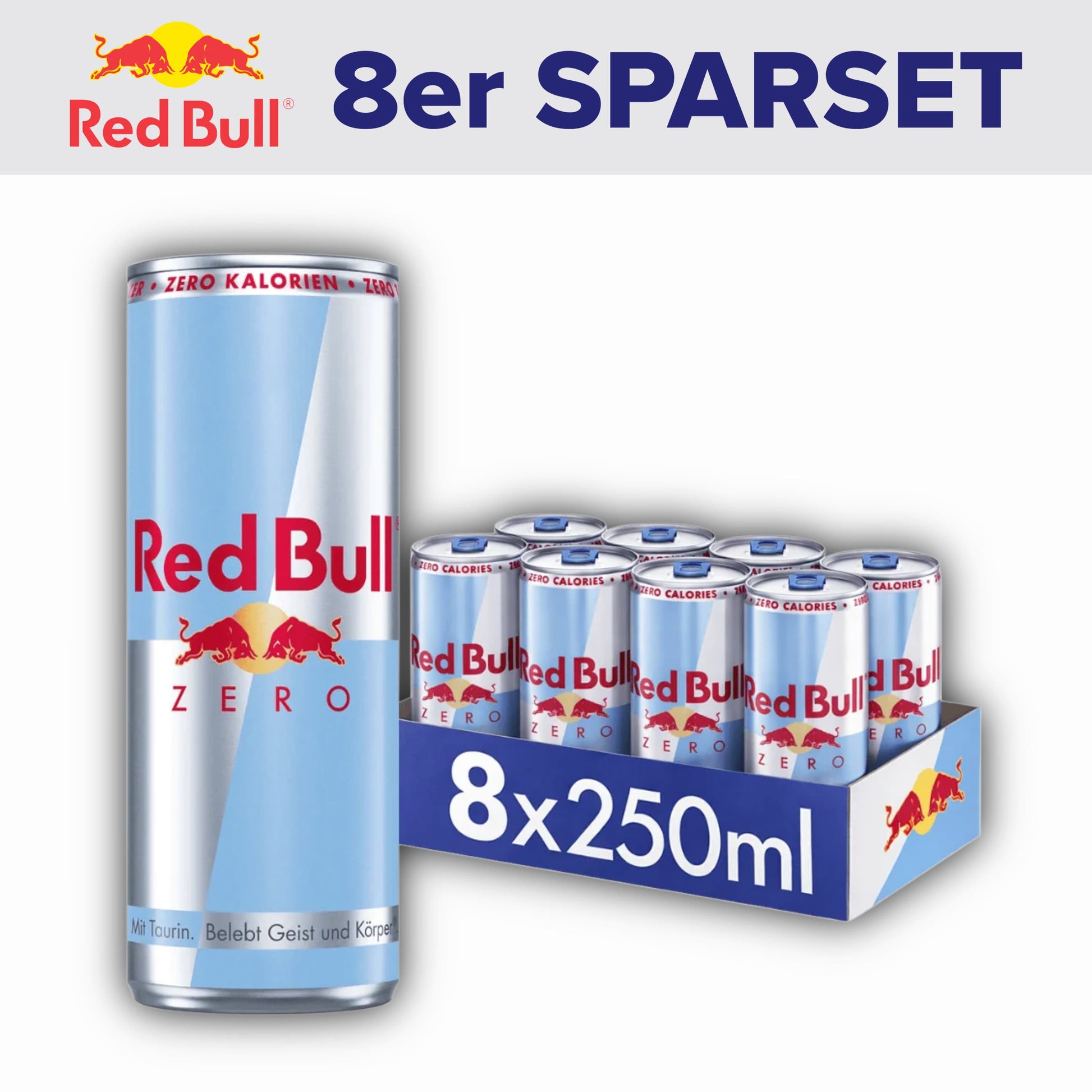 RedBull 8x Zero 250ml 8x RedBull 250ml Sparset (versch. Sorten)