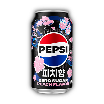Pepsi Asia White Peach Zero 330ml