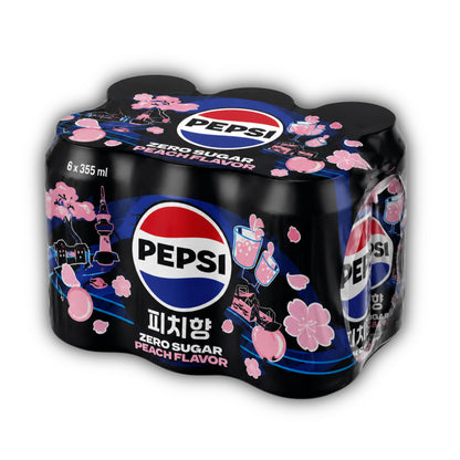 Pepsi Asia White Peach Zero 330ml