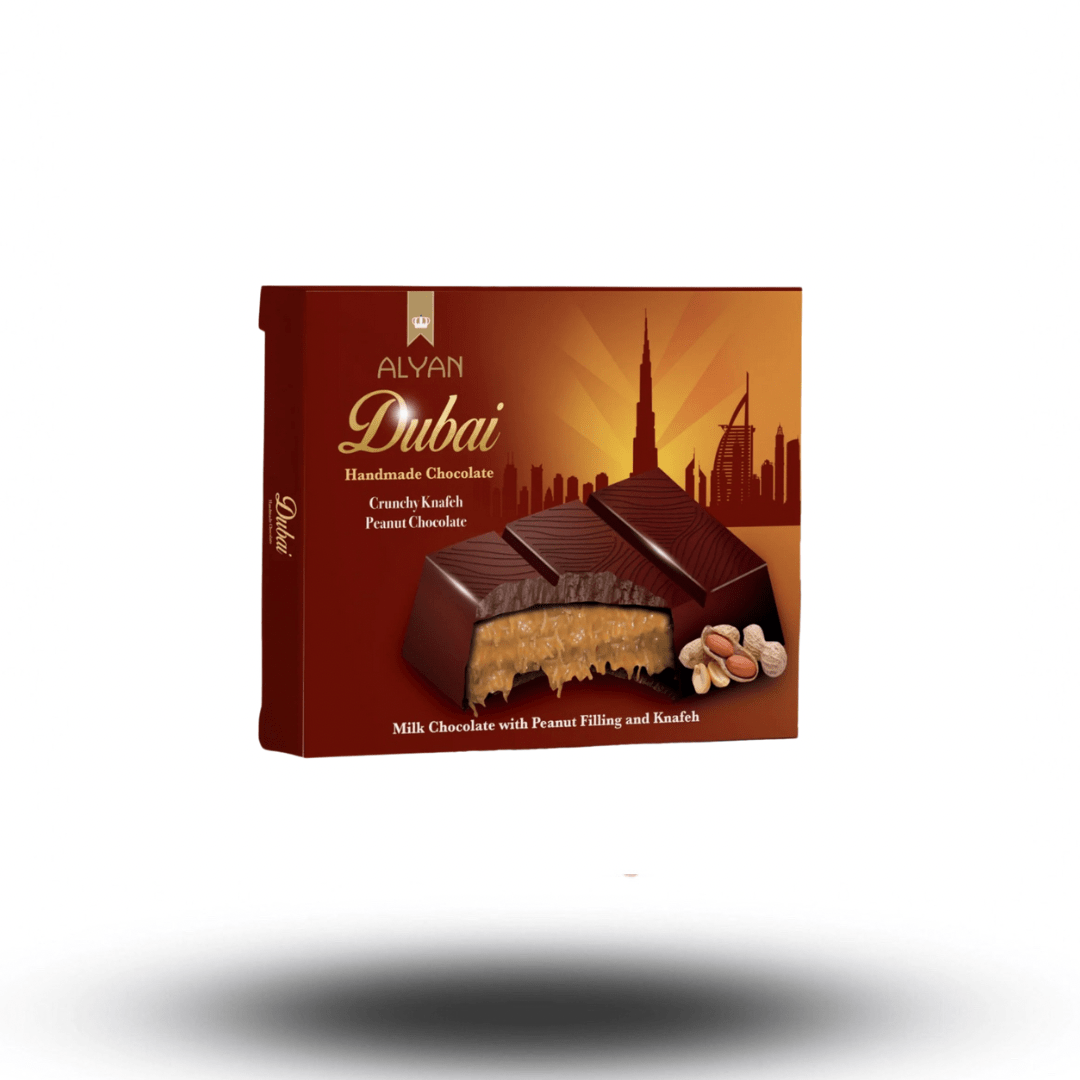 Alyan Alyan - Dubai Handmade Peanut Chocolate 100g