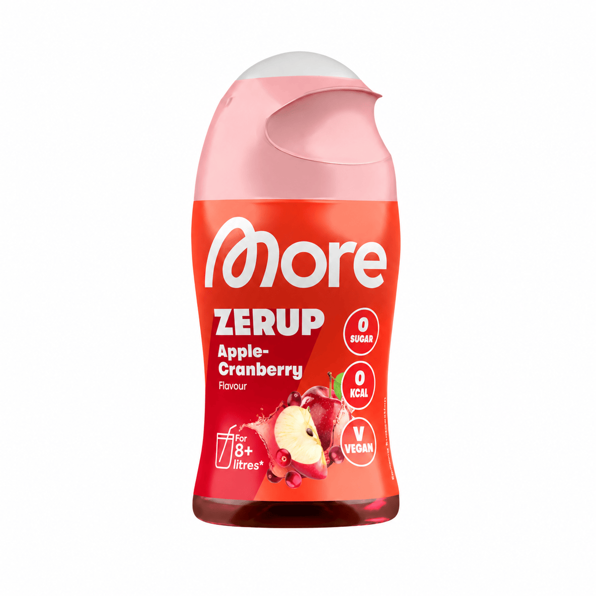 More Nutrition Apple Cranberry 65ml More Nutrition Zerup 65ml (versch. Sorten) / Sirup für mehr als 8L Getränke