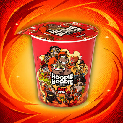 CandyPeak Beef 68g Hoodie Hoodie Instant-Nudelsuppe by Aymen 68g (versch. Sorten)