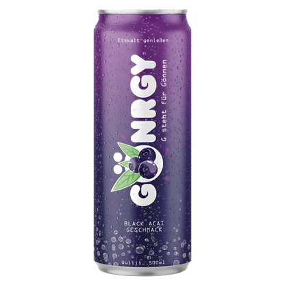 GÖNRGY Black-Acai 500ml GÖNRGY Energydrink 500ml (versch. Sorten) / Limited Editions