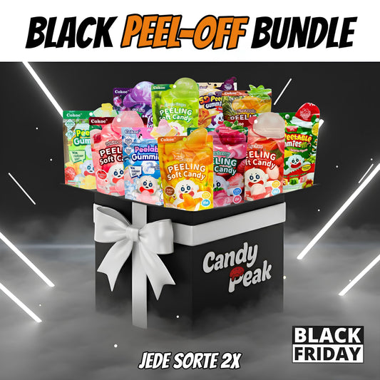 CandyPeak Black Peel-Off Bundle (22x Cokoc Peel-Off Candy)