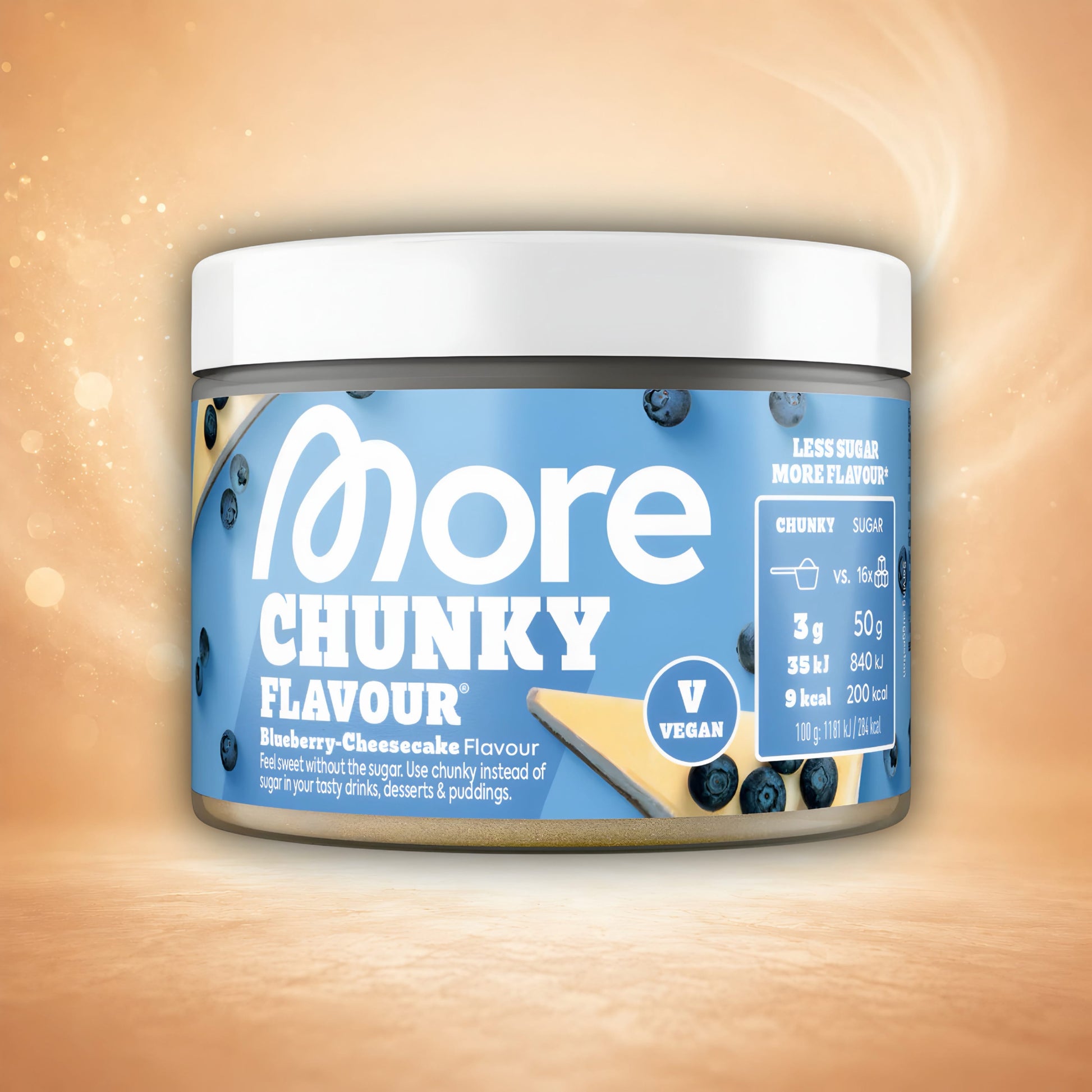 More Nutrition Blueberry-Cheesecake 90g More Nutrition Chunky Flavour 90g (versch. Sorten)