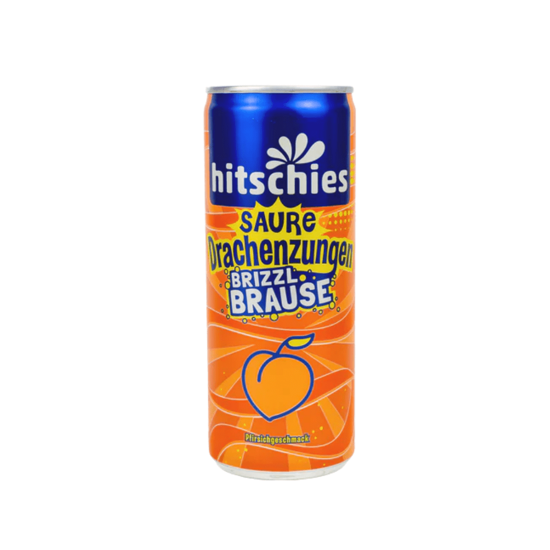 Hitschies Brizzl Brause Pfirsich 250ml Hitschies - Saure Drachenzungen Brizzl Brause 250ml (versch. Sorten)