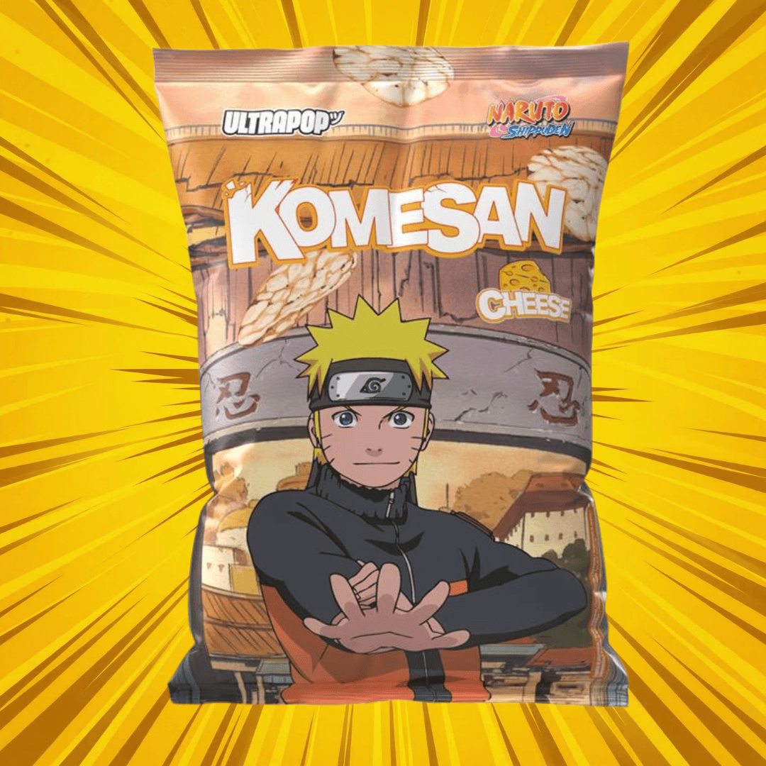 UltraPop Cheese 60g (Naruto) UltraPop - Komesan Reischips 60g (versch. Sorten)