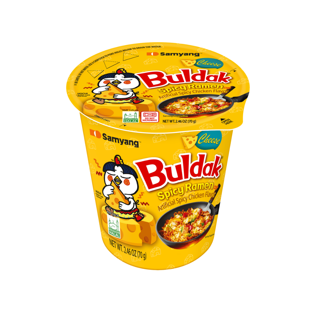 SamYang Cheese Cup 70g Samyang - Buldak Cup 80g (versch. Sorten)