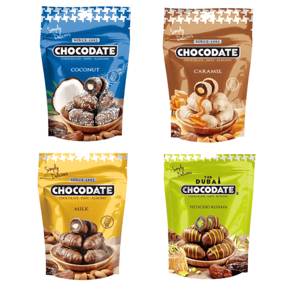 CandyPeak Chocodate - Datteln im Schokoladenmantel 90g (versch. Sorten)