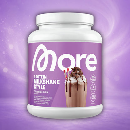More Nutrition Chocolate Drink 600g More Nutrition Protein Milkshake Style Drink 600g/360g (versch. Sorten)