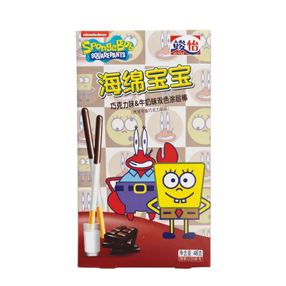 Junyi Chocolate/Milk 48g JUNYI - Spongebob Sticks 48g (versch. Sorten)