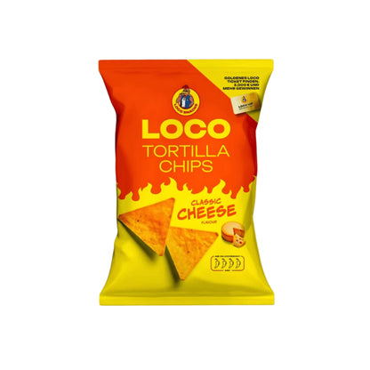 Loco Snacks Classic Cheese 100g LOCO by Luciano Tortilla Chips 100g