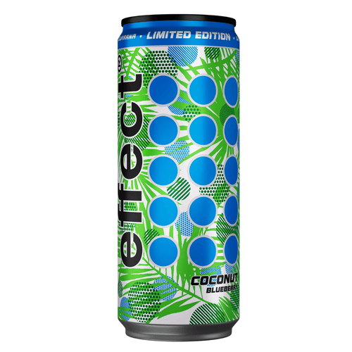 Effect Energy Drink 330ml (various flavors) – Coconut Blueberry 330ml