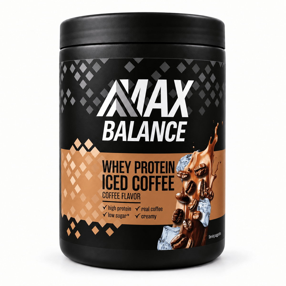 Max Balance Coffee Flavour 300g Max Balance - Whey Protein Iced Coffee 300g (versch. Sorten)
