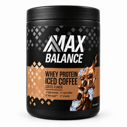 Max Balance Coffee Flavour 300g Max Balance - Whey Protein Iced Coffee 300g (versch. Sorten)