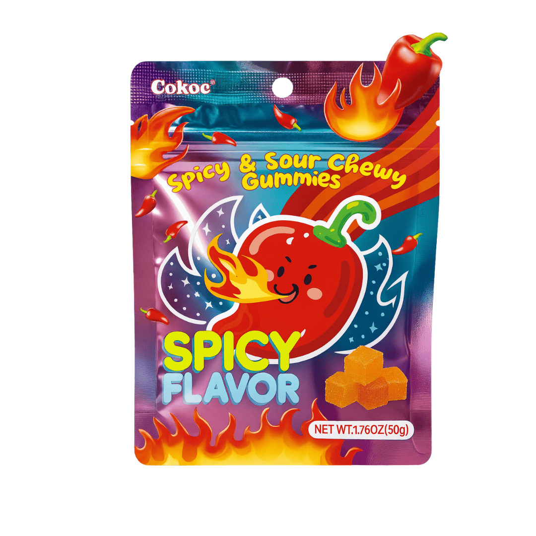 Cokoc Cokoc - Spicy & Sour Chewy Gummies 100g