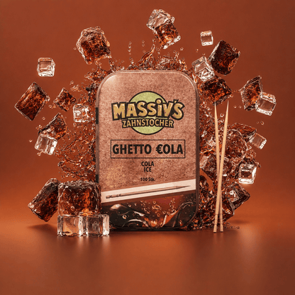 CandyPeak Cola Ice Massiv - Zahnstocher (100 Stk)