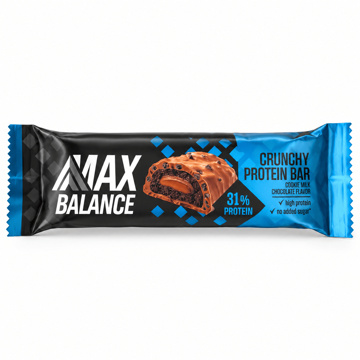 Max Balance Cookie Milk Chocolate 45g Max Balance - Crunchy Protein Bar 31% Protein 45g (versch. Sorten)