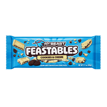 CandyPeak Cookies & Creme 60g MrBeast - Feastables 60g (versch. Sorten)