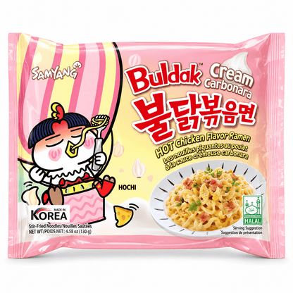 SamYang Cream Carbonara 140g SamYang Buldak 140g (versch. Sorten)