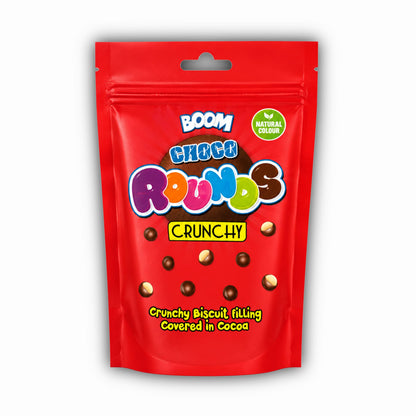 CandyPeak Crunchy Biscuit Rounds 160g BOOM Choco Sweets 160g (versch. Sorten)
