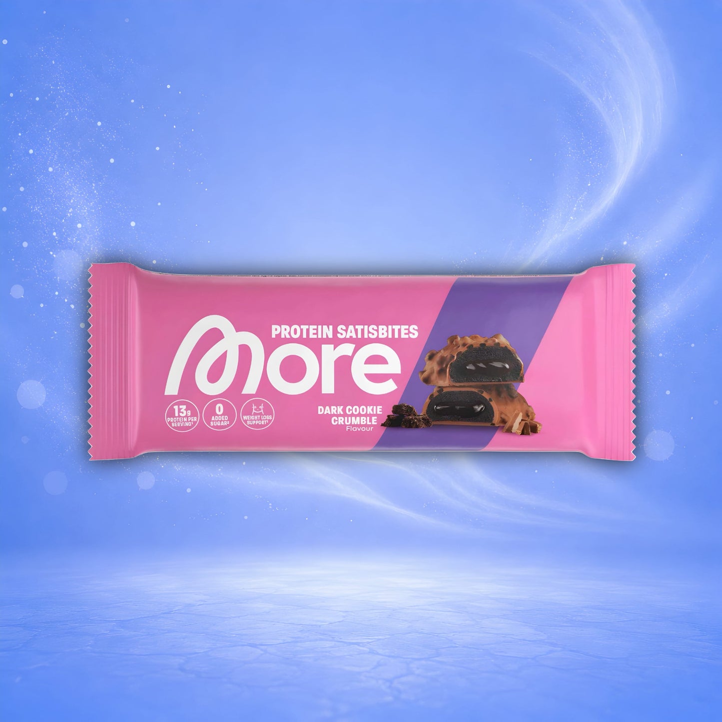 More Nutrition Dark Cookie Crumble / Einzeln More Nutrition Protein Satisbites 2x25g (versch. Sorten)