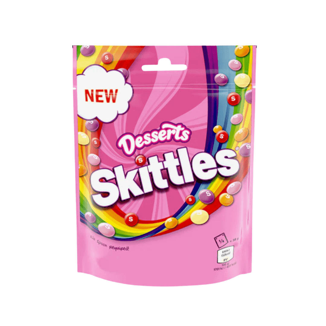 Skittles Desserts 152g Skittles USA in versch. Sorten (8 außergewöhnliche Editionen)