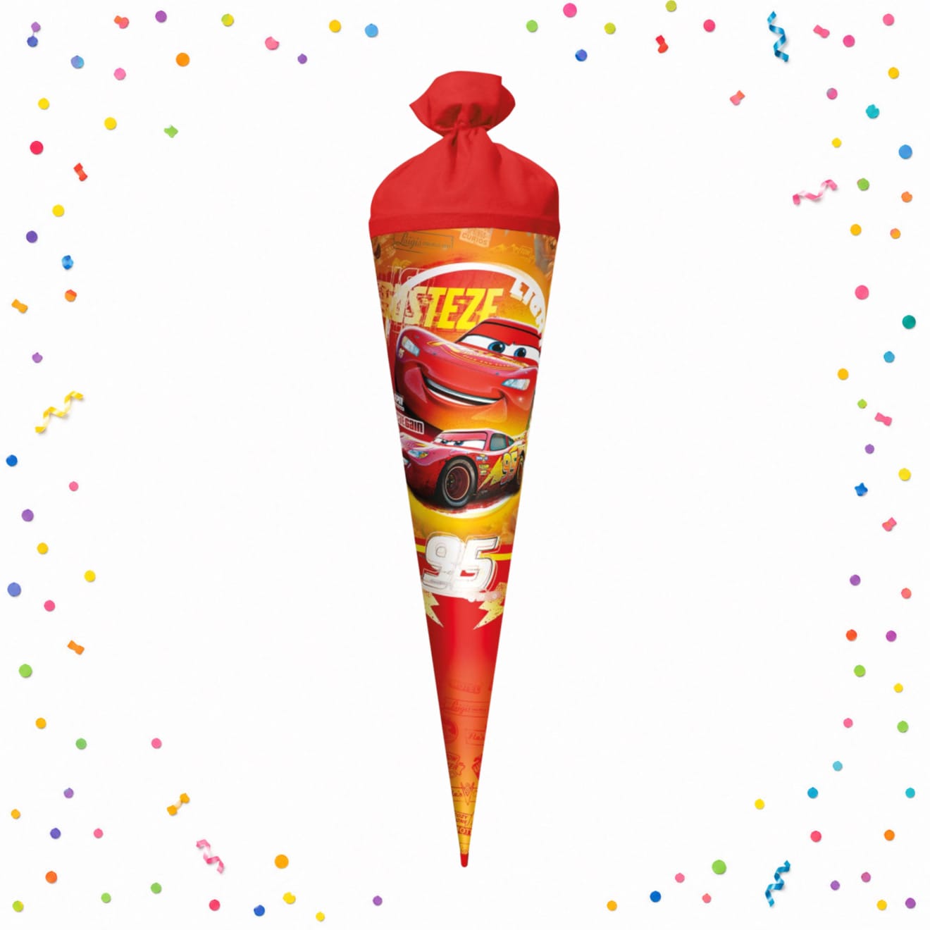 CandyPeak Disney Cars 70cm Gefüllte Schultüte zur Einschulung/zum Verschenken (31 Artikel aus aller Welt)
