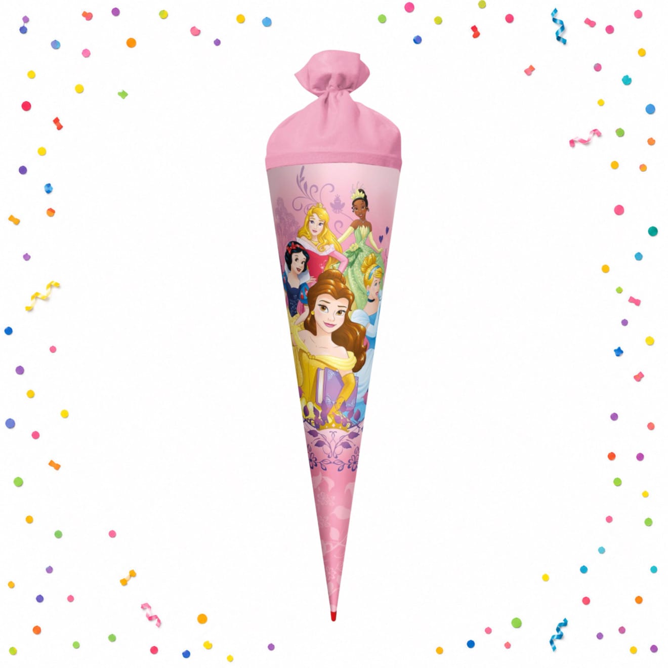CandyPeak Disney Princess 70cm Gefüllte Schultüte zur Einschulung/zum Verschenken (31 Artikel aus aller Welt)
