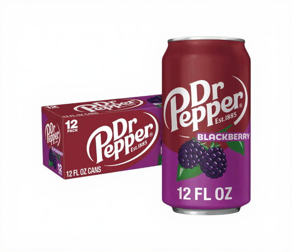 Dr Pepper Blackberry – 12 x 355 ml | MHD:05.01.2025