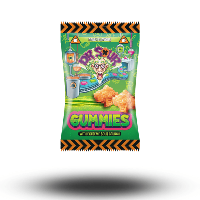 Dr. Sour Dr. Sour Peach Gummies 200g