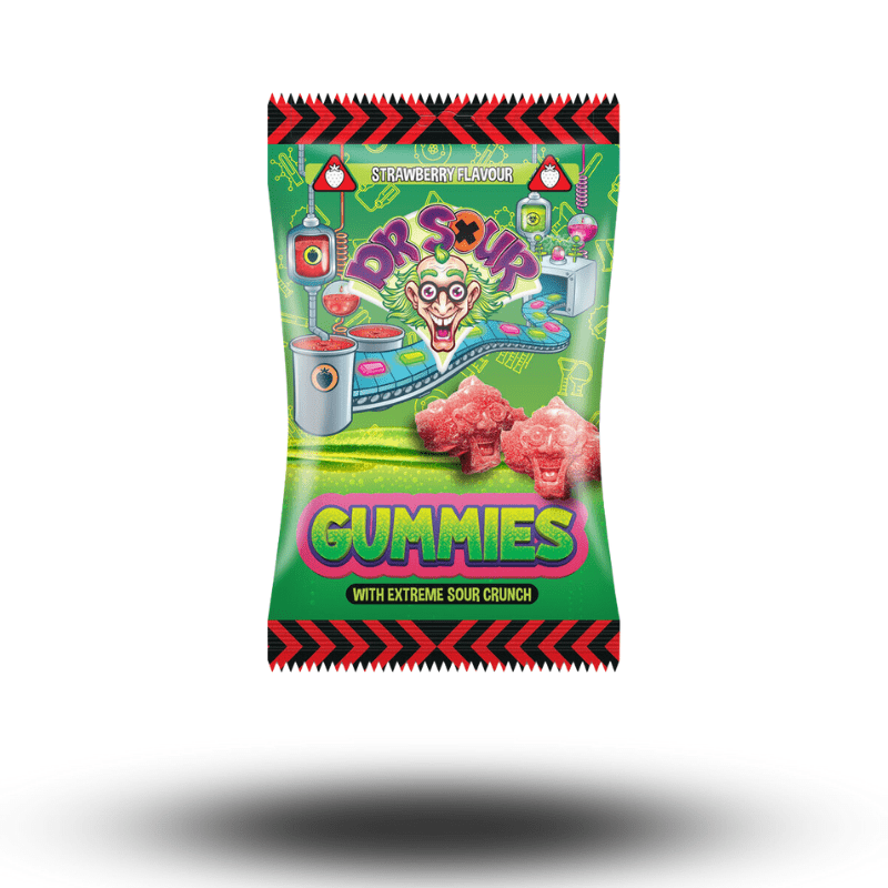 Dr. Sour Dr. Sour Strawberry Gummies 200g