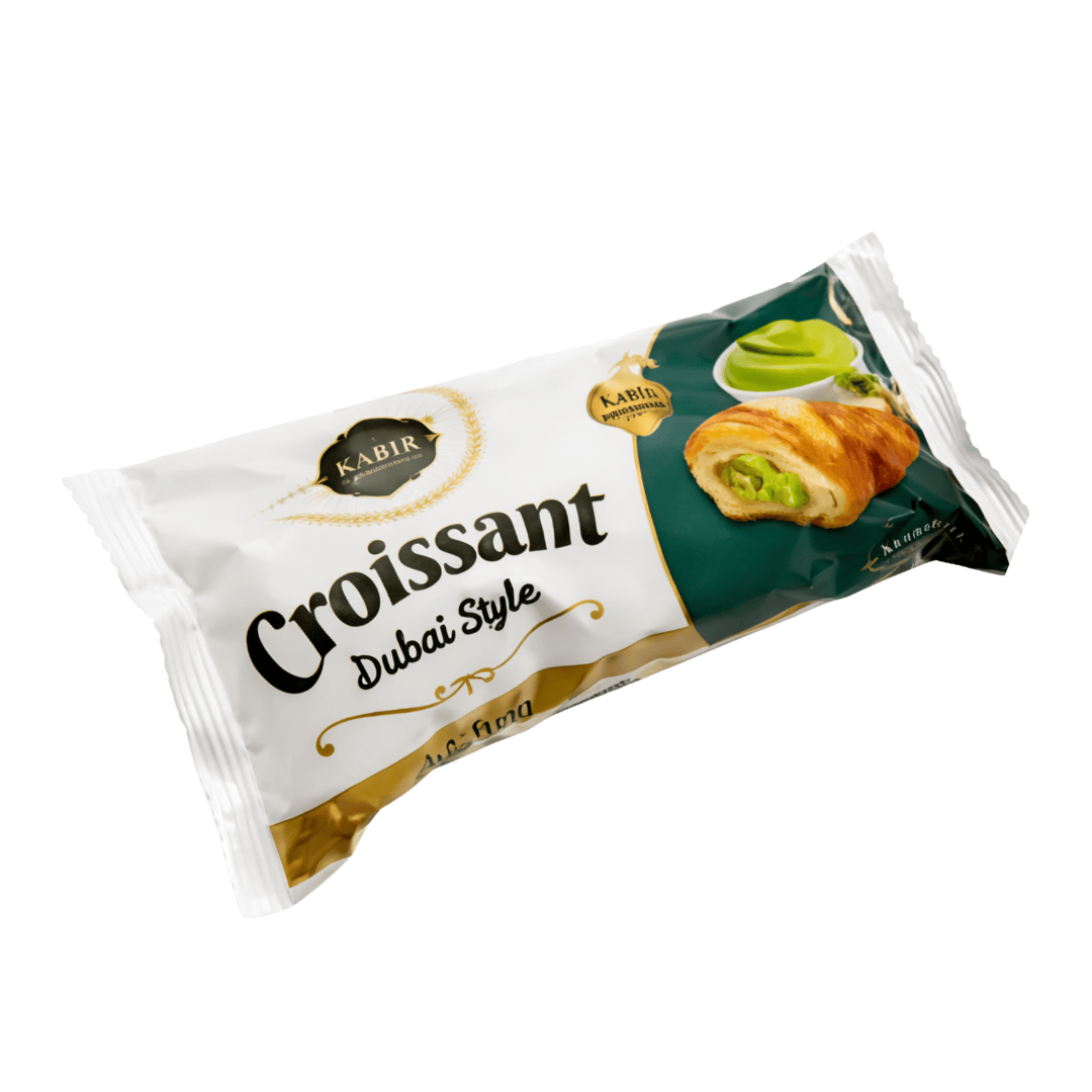 CandyPeak Einzeln Kabir - Dubai Style Croissant 45g (gefüllt mit Pistaziencreme)