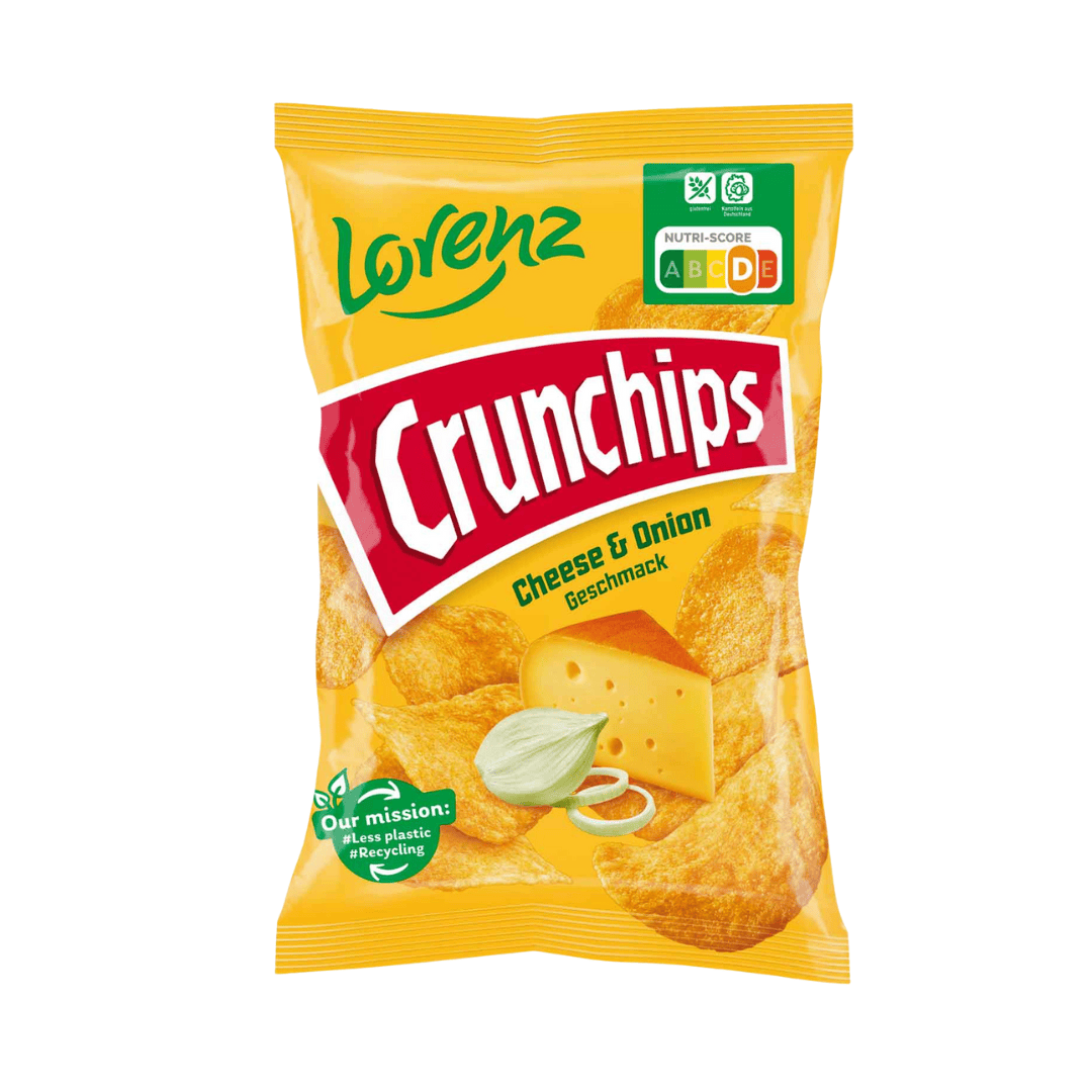 Lorenz Einzeln Lorenz - Crunchips Cheese & Onion 150g