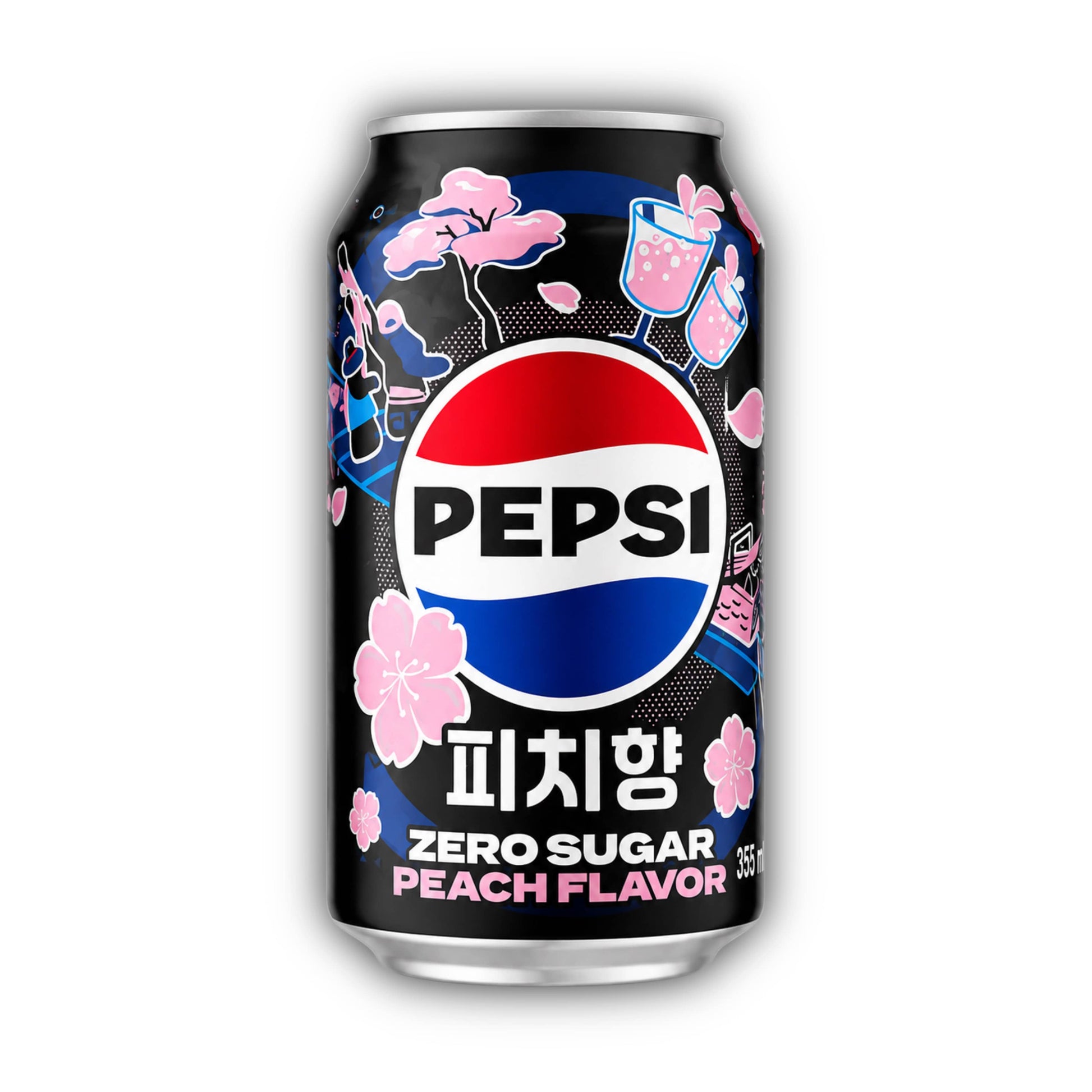 Pepsi Einzeln Pepsi Asia White Peach Zero 330ml