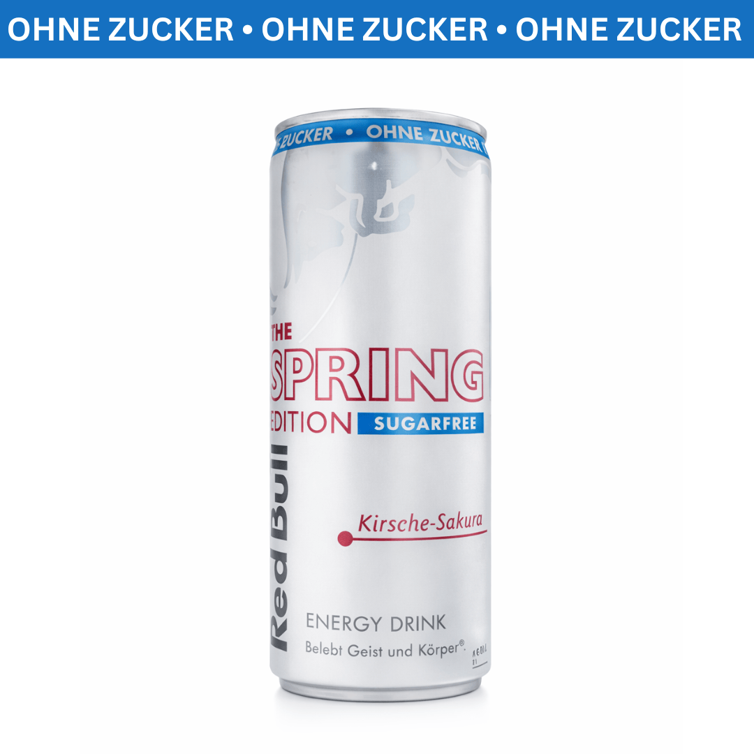 RedBull Einzeln RedBull - Sakura Kirsche Zuckerfrei 250ml (Spring Edition 2026)