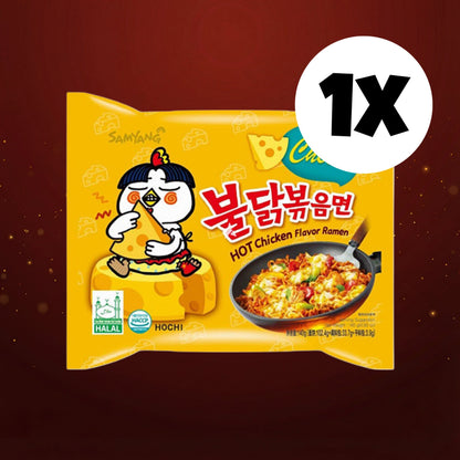 SamYang Einzeln Samyang - Buldak Cheese 140g (Haltbarkeitsdatum 17.12.2025)